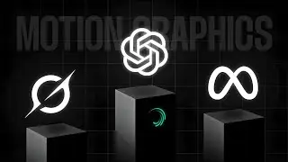 3D motion graphics animation in alight motion.