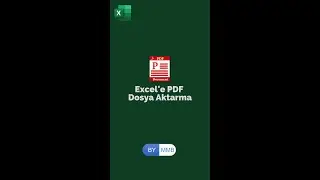 PDF Dosyasını Excel'e Dönüştürme 