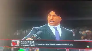 xavius kings first address as gm (lone wolf wrestling WWE2k14)