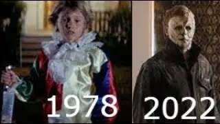 The evolution of Michael Myers (1978-2022).
