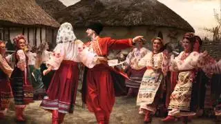 Russian folk songs -  I'll go outside and look at the village