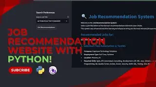 Create Your Own Job Recommendation Web App with Python & Cosine Similarity