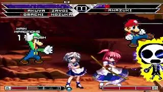 KOF MUGEN Team Touhou & Super Better Mario Bros vs Team Peter Griffin