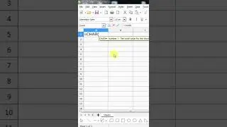 Libreoffice calc trick 
