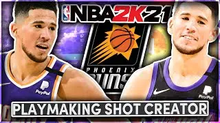 GREATEST PLAYOFF DEVIN BOOKER BUILD IN 2K21 NEXT GEN! | BEST SG BUILD IN 2K21 NEXT GEN!