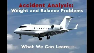 Avoid This Mistake! Challenger Weight and Balance Problems.
