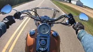 Harley Davidson FXDC ride to Devil's Staircase Hill Climbs (Part 3)