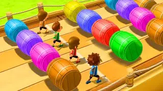 Wii Party Minigames - Bowser vs Ryan vs Cole vs Ursula ( Master Difficily )