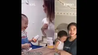 ngakak Zaman now mainan anak kecil pegang teteh | geli ah 