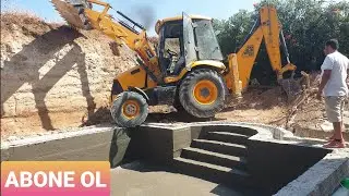 YİNE TEHLİKELİ  İŞLER  PEŞİNDEYİZ.  JCB 3CX