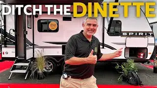 3 Small Travel Trailers with Bathrooms BUT WITHOUT a DINETTE