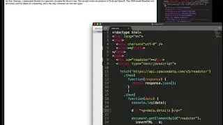 Using JavaScript Fetch