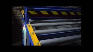 funcionamiento de Suajadora electrica para hacer cajas de cartón y empaques