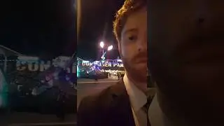 Flamethrower praying mantis in Las Vegas
