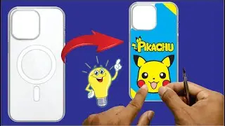 iPhone 16 Pro Max Case Design Cute Cartoon Pikachu