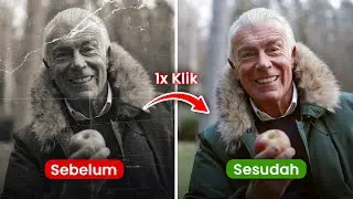 Cara Perbaiki Foto Jadul yang Rusak Hanya Beberapa Detik pakai Bantuan AI⏳🔥