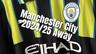 Unboxing Manchester City 2024/25 Away Shirt | Tribute to the Iconic 1999 Play-Off Final