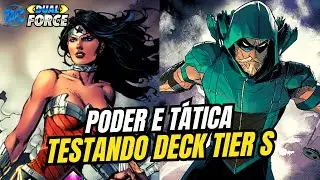 Poder e Tática: Deck TIER S de DC Dual Force! (Arqueiro Verde e Mulher Maravilha)
