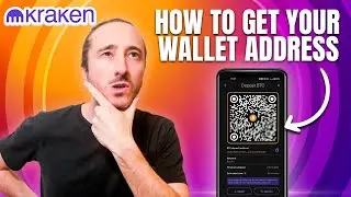 HOW TO GET MY WALLET ADDRESS ON KRAKEN APP (2024 Tutorial)