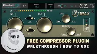 Kiive Audio -  XTMax - First Impression - Walkthrough - How To Use | Free Compressor Plugin!