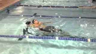 Life saving drill plus combat swimmer stroke /freestyle