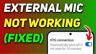 How to Fix External Mic Not Working in OnePlus | External Microphone Not Detected Fixed