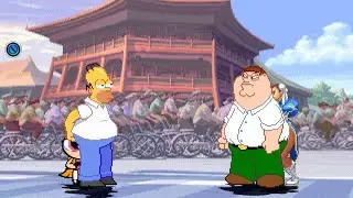 [Ikemen GO] Homer/Blossom vs Peter/Chun-Li