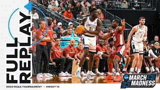 UConn vs. Arkansas - 2023 NCAA men's Sweet 16 | FULL REPLAY