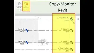 Copy/Monitor in Revit