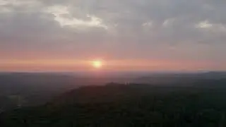 Sunset over Spring Creek