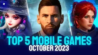 Top 5 NEW MOBILE Games of October 2023 | Best FREE Games for Android & iOS