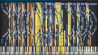 [Black MIDI] Septette for the Dead Princess | 14.65 Million Notes | Synthesia (128 Keys)
