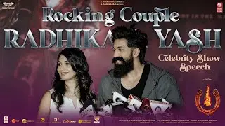 Rocking Star Yash & Radhika Pandit Speech at 