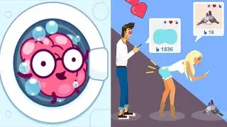 Brain Wash - Quick Brain Test - Full Levels Gameplay Walkthrough Part 2
