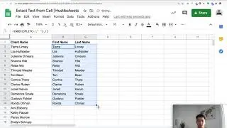 Extract Specific Text from a Cell in Google Sheets Spreadsheet