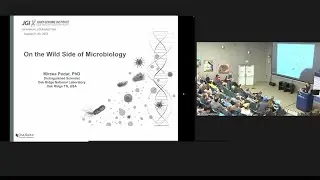 Mircea Podar at the 2023 JGI Annual Meeting