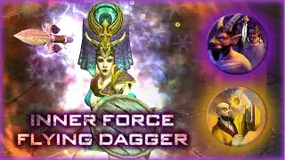 Titan Quest _ Inner Force Flying Dagger _ Hybrid Throwing Knives Caster Disruptor Build
