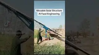 Movable Solar Structure | Alfazal Engineering