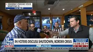 Millstar Pete in border wall discussion with Pete Hegseth from FOX NEWS, fox and friends
