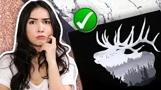 HOW IS IT DRAWN? DRAWING lesson for BEGINNERS/LOFT painting