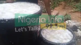 Farmers in Etche defend use of detergent for fufu production