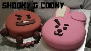 BTS - COOKY & SHOOKY CAKES