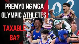 PREMYO NG MGA OLYMPIC ATHLETES, TAXABLE BA?