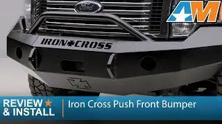 2009-2014 Ford F-150 Iron Cross Push Front Bumper Review & Install