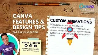 Canva for Education Tips - Custom Animations