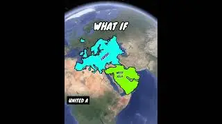 What if Europe And West Asia United A Single Country | Country Comparison | Data Duck