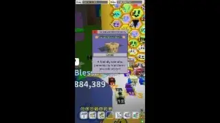 buying a star treat and giving it to bear bee! (Bee Swarm Simulator)