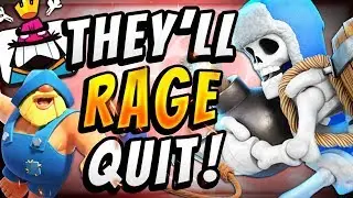 UNBREAKABLE DEFENSE! NEW FISHERMAN GRAVEYARD DECK — Clash Royale