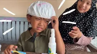 WADUH⁉️ KEPALA KELA BANYAK KUTUNYA⁉️🙀😭 | Ceka Family | #cekafamily #ytkids #beranda