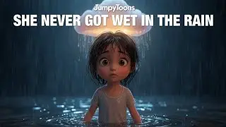 The Girl Who Never Got Wet in the Rain | Magical Animated Story | JumpyToons